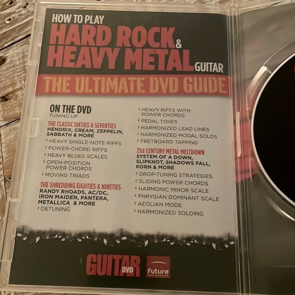 3/$15 u pick dvds📀or 1 for $9~ Guitar Video Lessons, hard rock & heavy metal - Picture 3 of 9